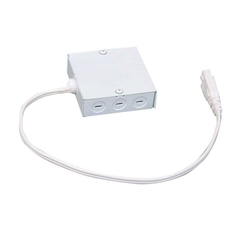 Acuity Brands JUNO® UDWM WH 1-Piece Direct Wire Module, For Use With JUNO® Pro-Series Xenon Undercabinet Fixture, White